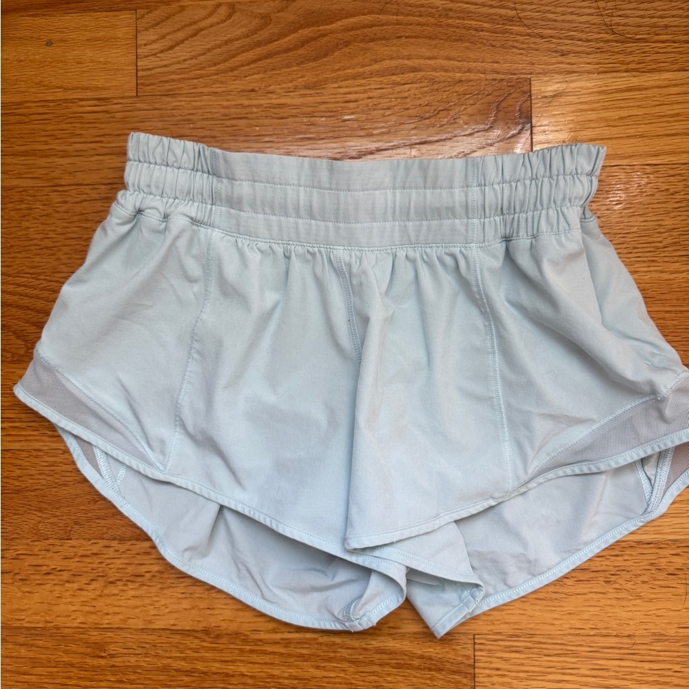 Lulu hottie hots very pale Blue Women's Shorts